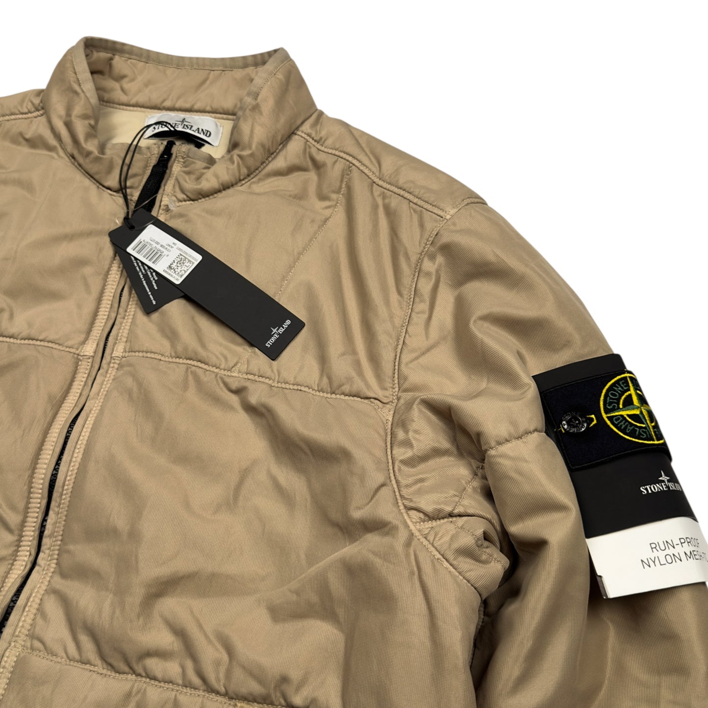 S/S 25 Stone Island Run Proof Nylon Mesh TC Jacket - Desert