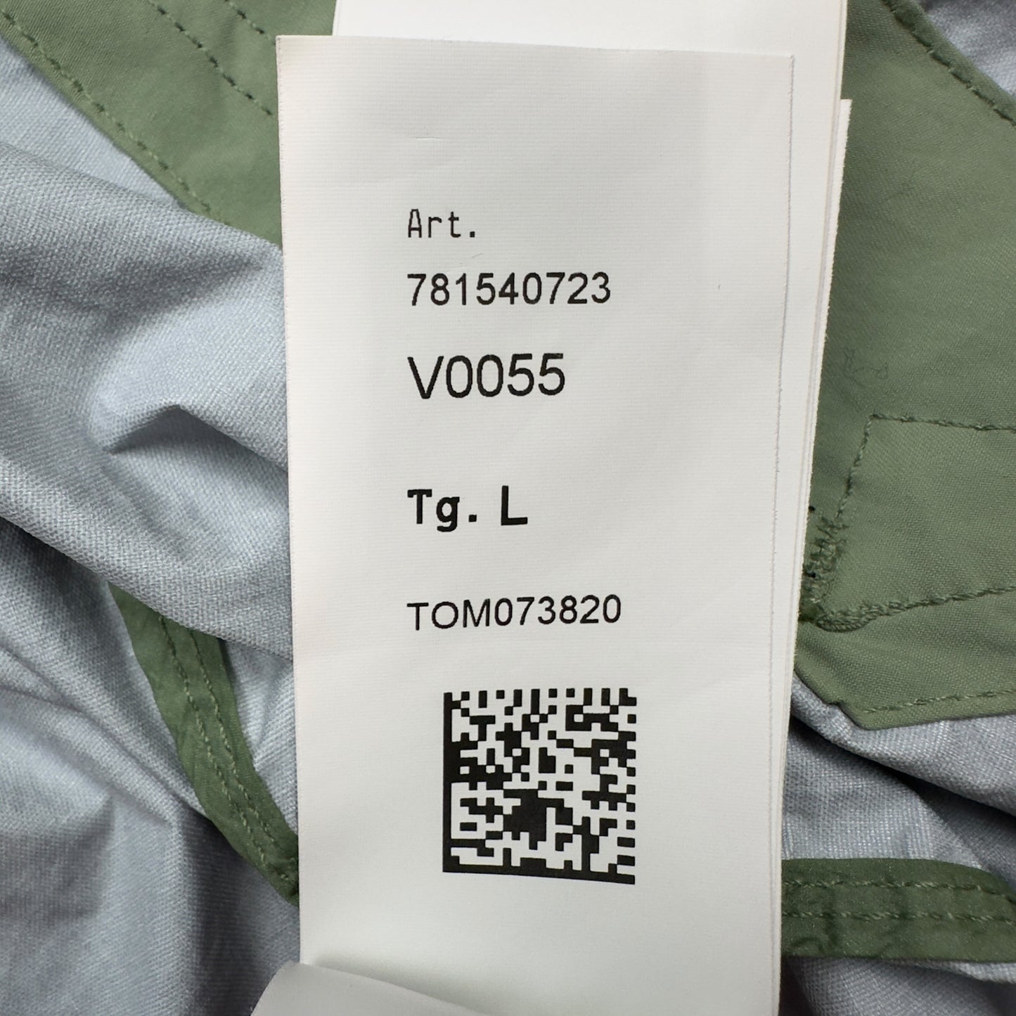 S/S 23 Stone Island Membrana 3L TC Jacket - Sage Green