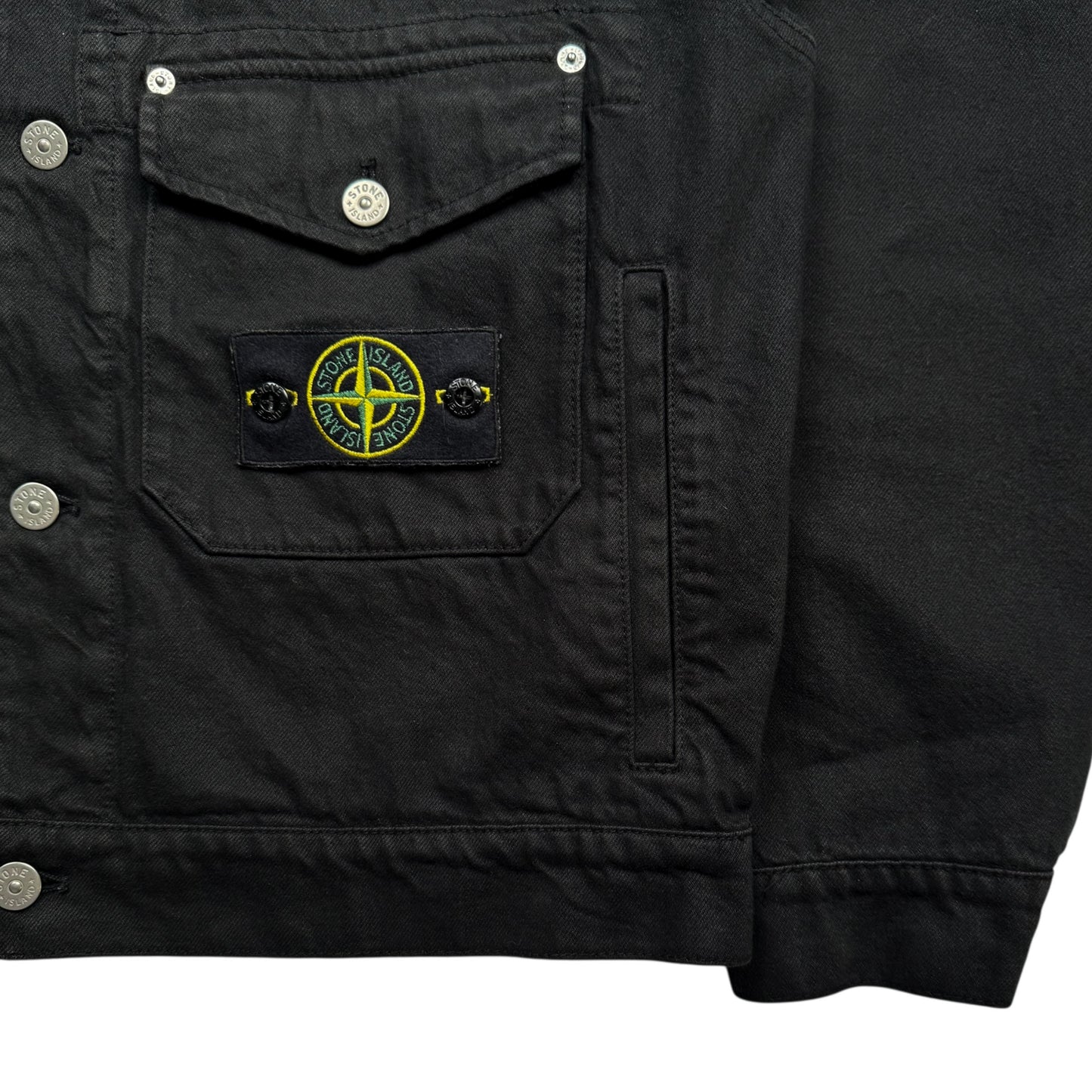 A/W 23 Stone Island x Supreme Bull Denim TC Jacket