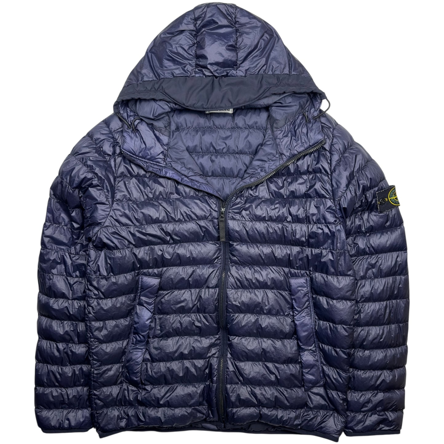 A/W 15 Stone Island Down_26 GR X SQM_N Down Puffer Jacket - Navy