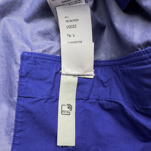 S/S 22 Stone Island Aggressive Gommato Jacket - Blue