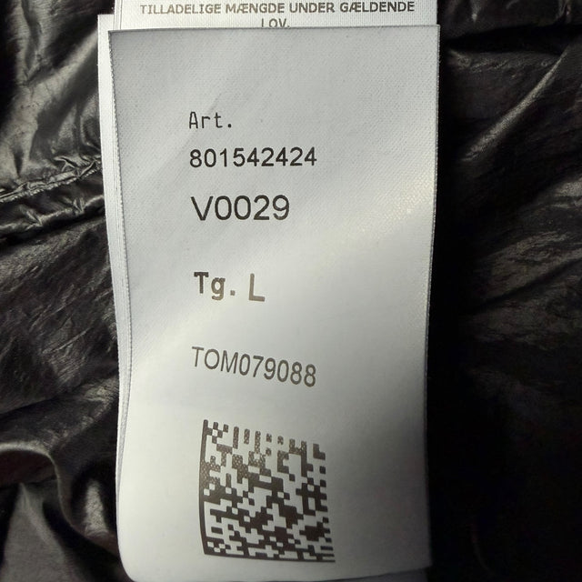 S/S 24 Stone Island Loom Woven Chambers R-Nylon Down TC Puffer Jacket - Black