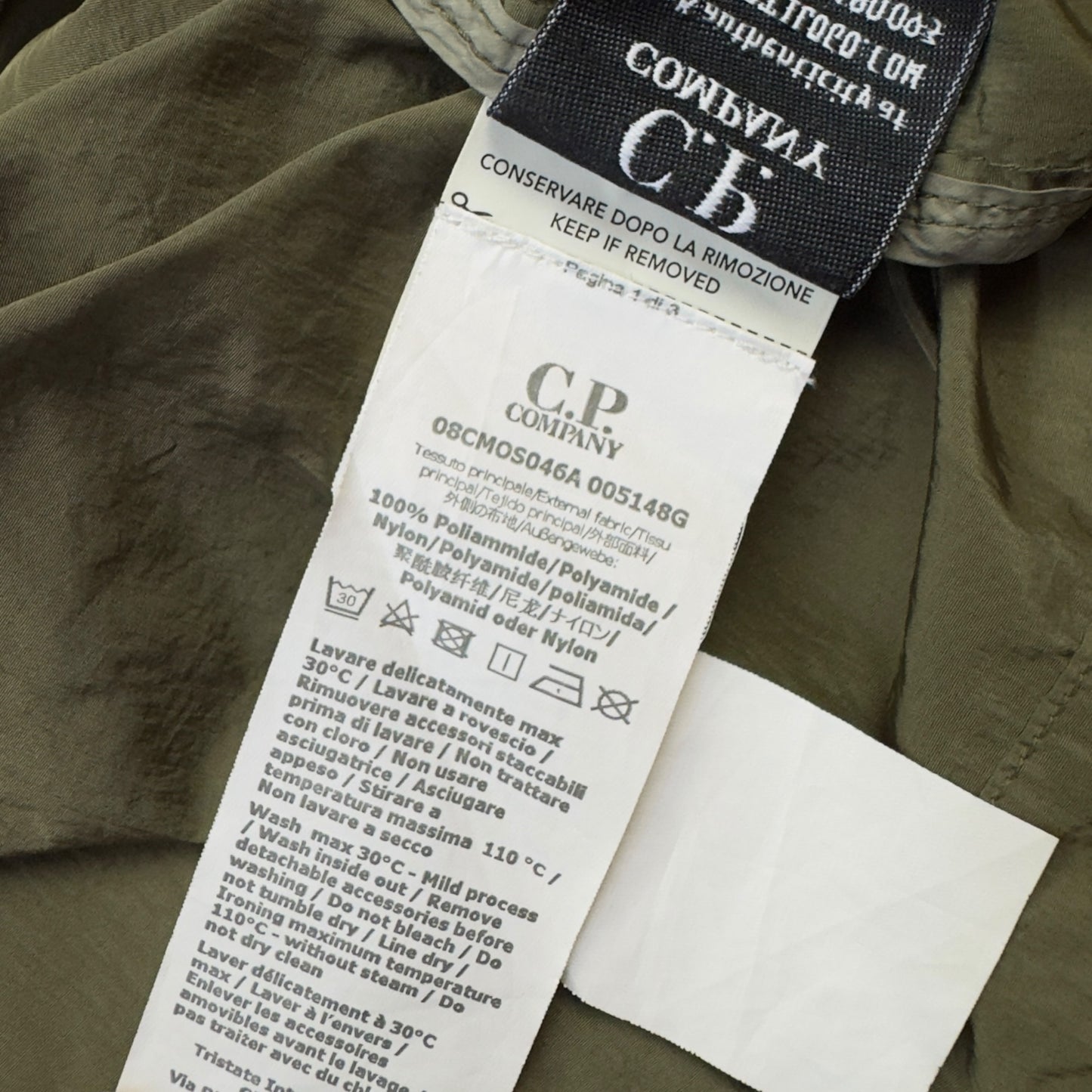 C.P. Company Chrome Quarter Zip Smock