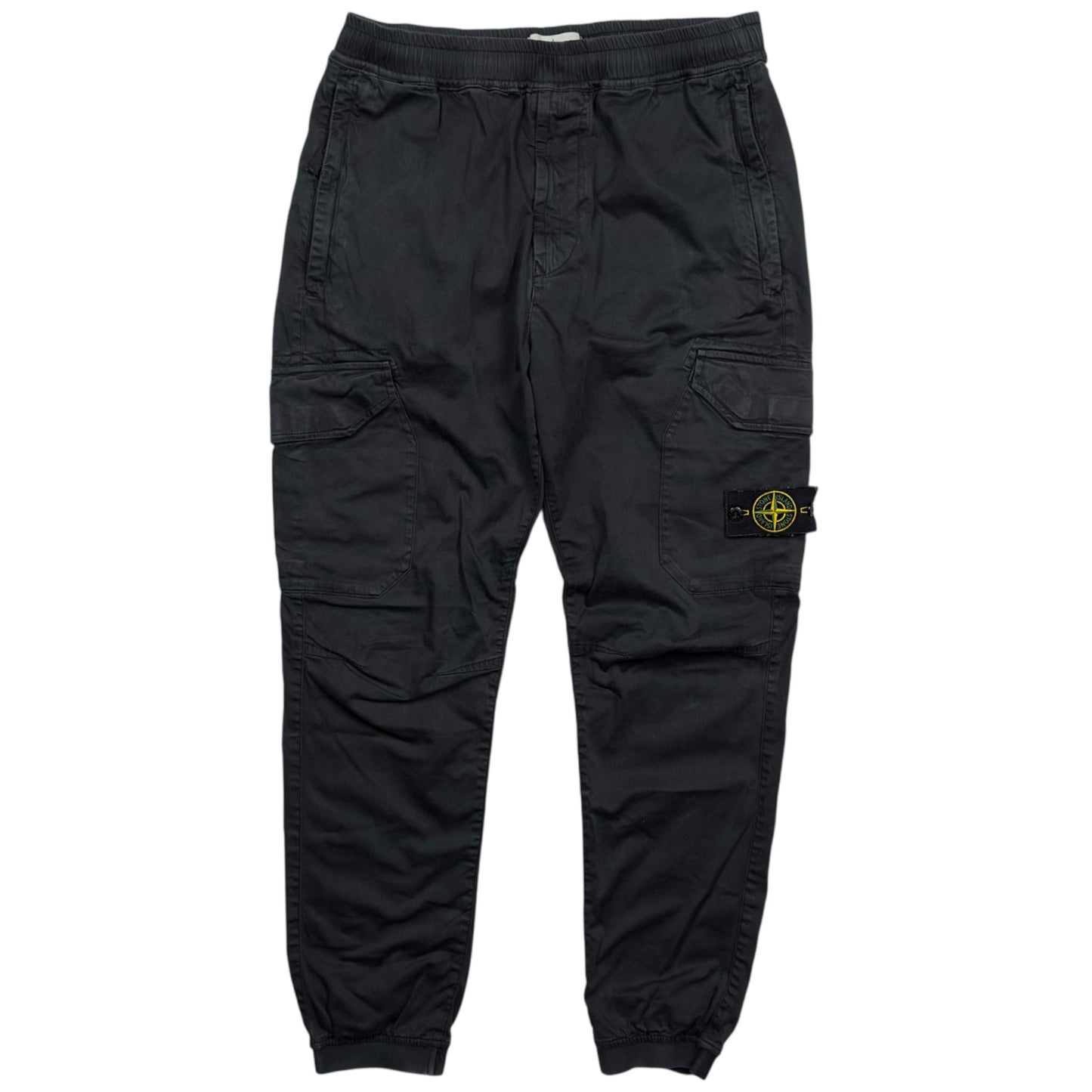 S/S 20 Stone Island Cargo Trousers - Black