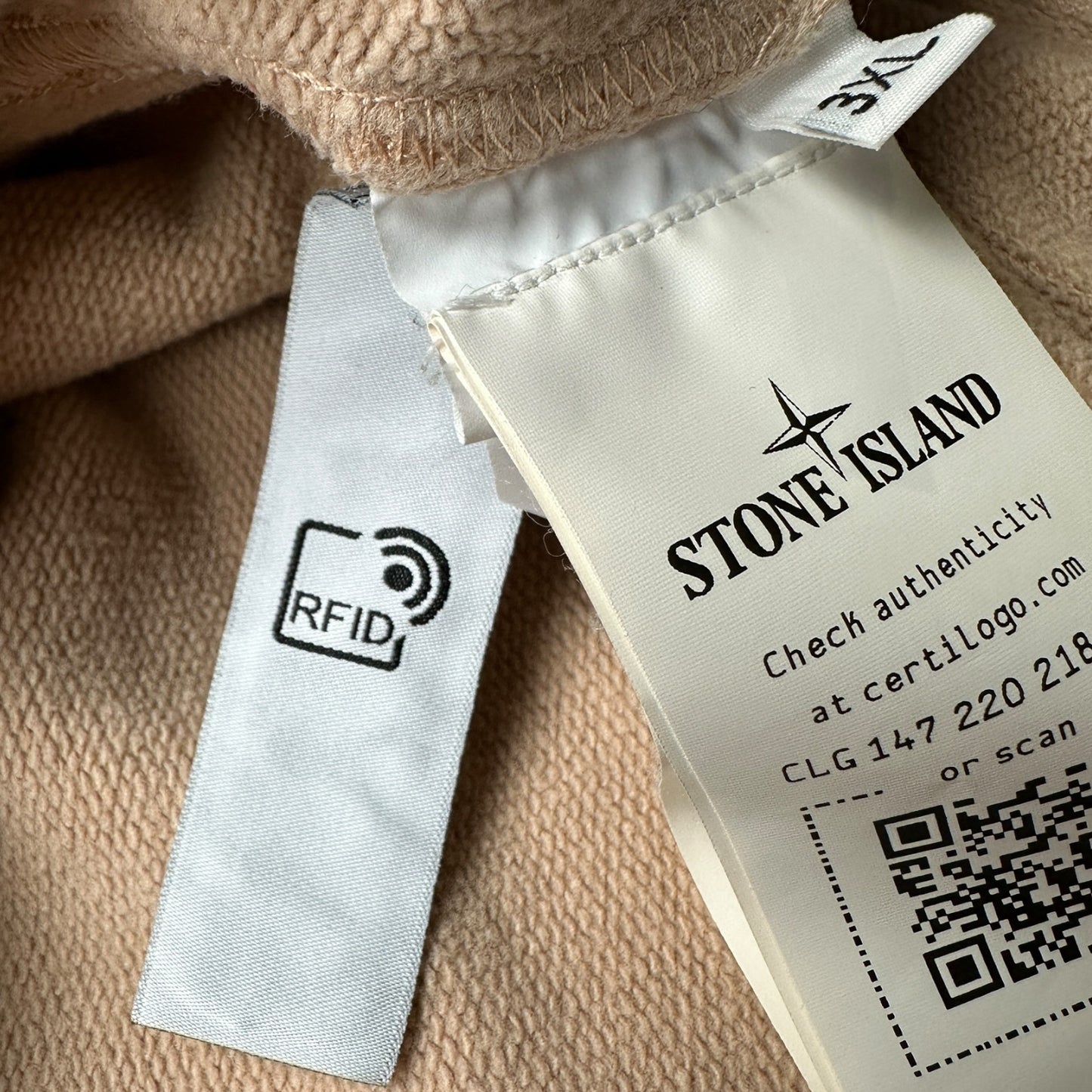 A/W 21 Stone Island Crewneck Sweater - Antique Rose