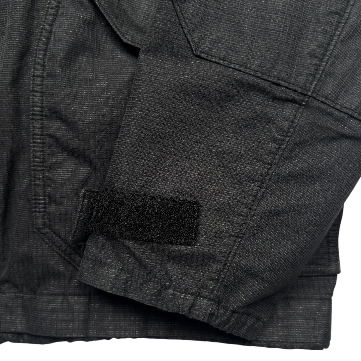 A/W 19 Stone Island Reflective Weave Ripstop TC Parka Jacket with Panno Jacquard Lining