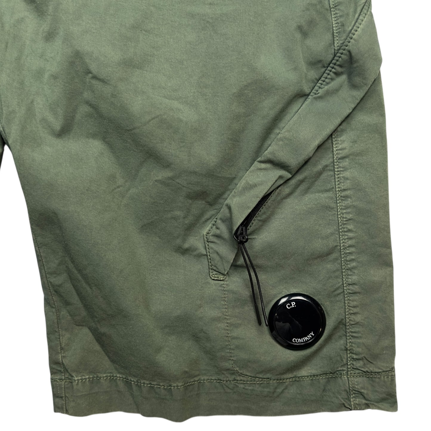 C.P. Company Cargo Shorts - Olive Green