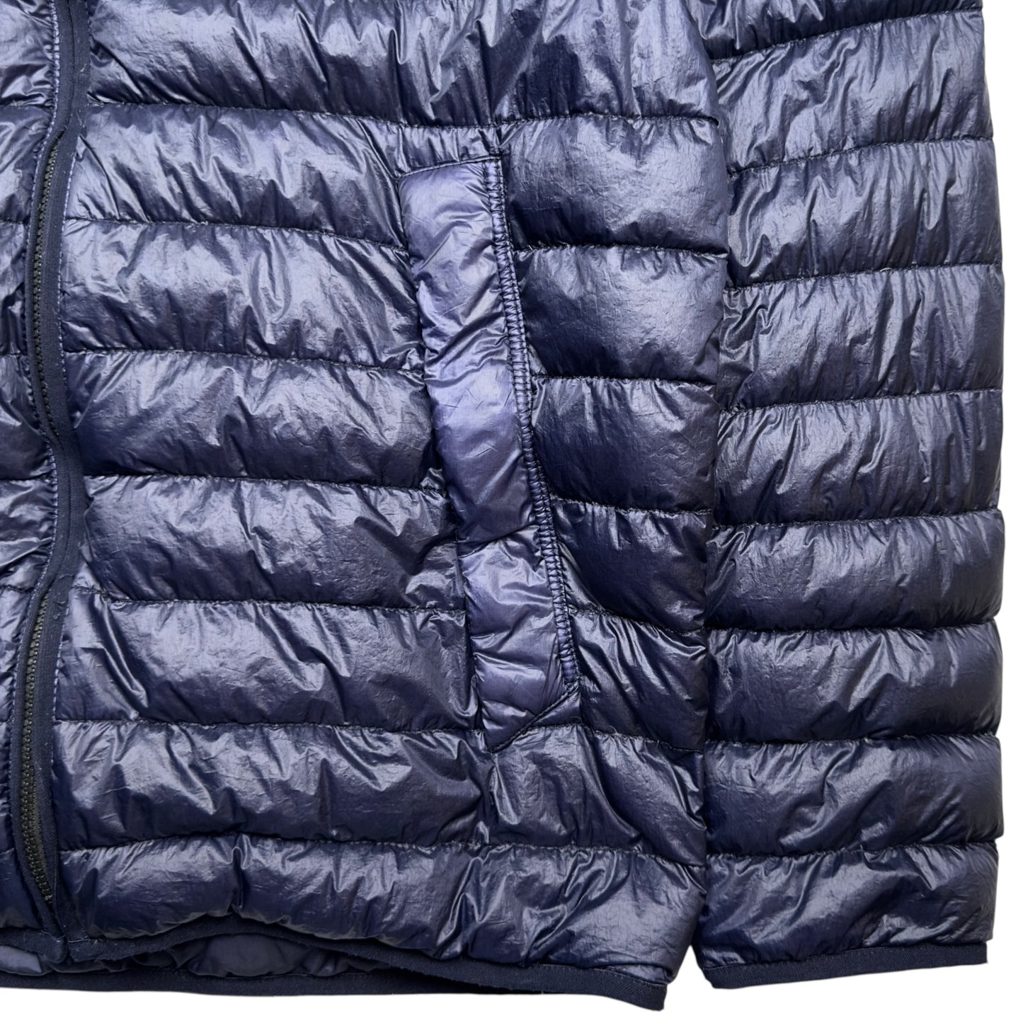 A/W 15 Stone Island Down_26 GR X SQM_N Down Puffer Jacket - Navy