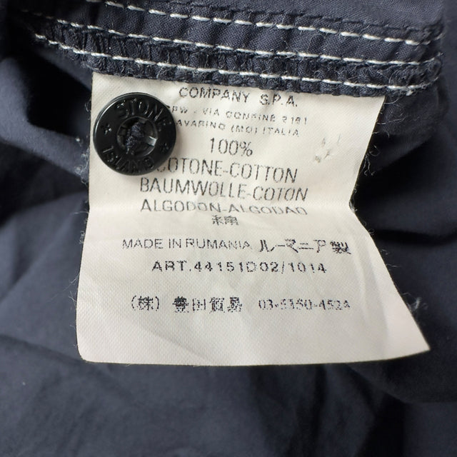 S/S 06 Stone Island Cotton Overshirt - Navy