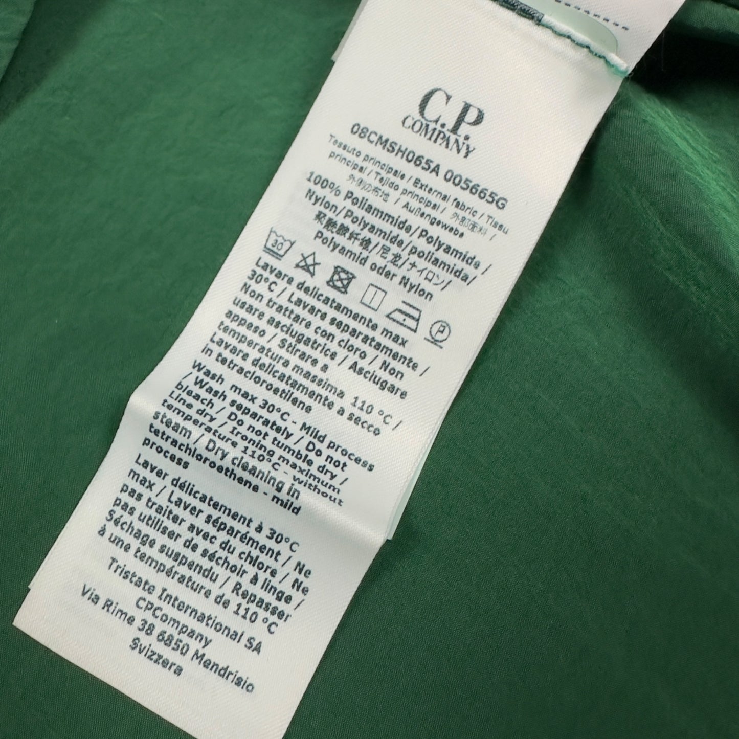 C.P. Company CR-L Chrome Nylon Overshirt