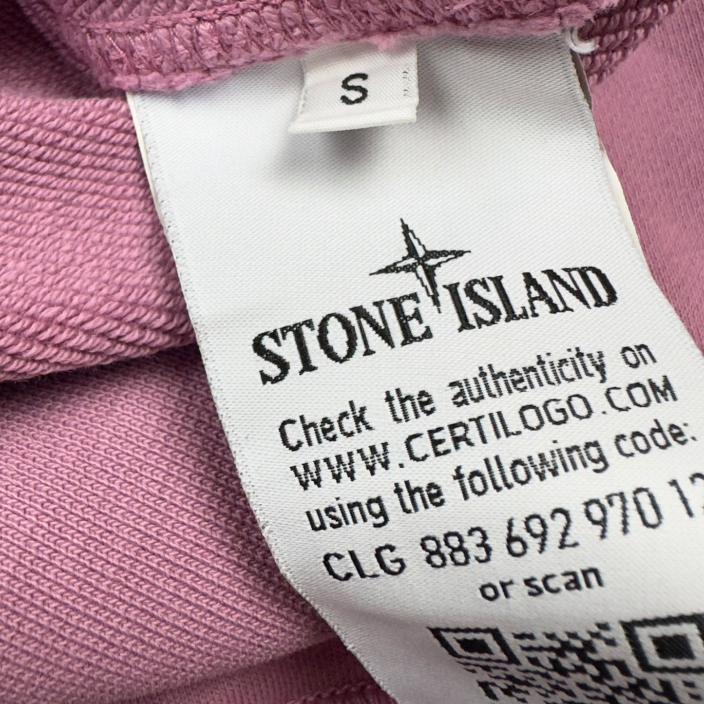 S/S 20 Stone Island Crewneck Sweater - Pink