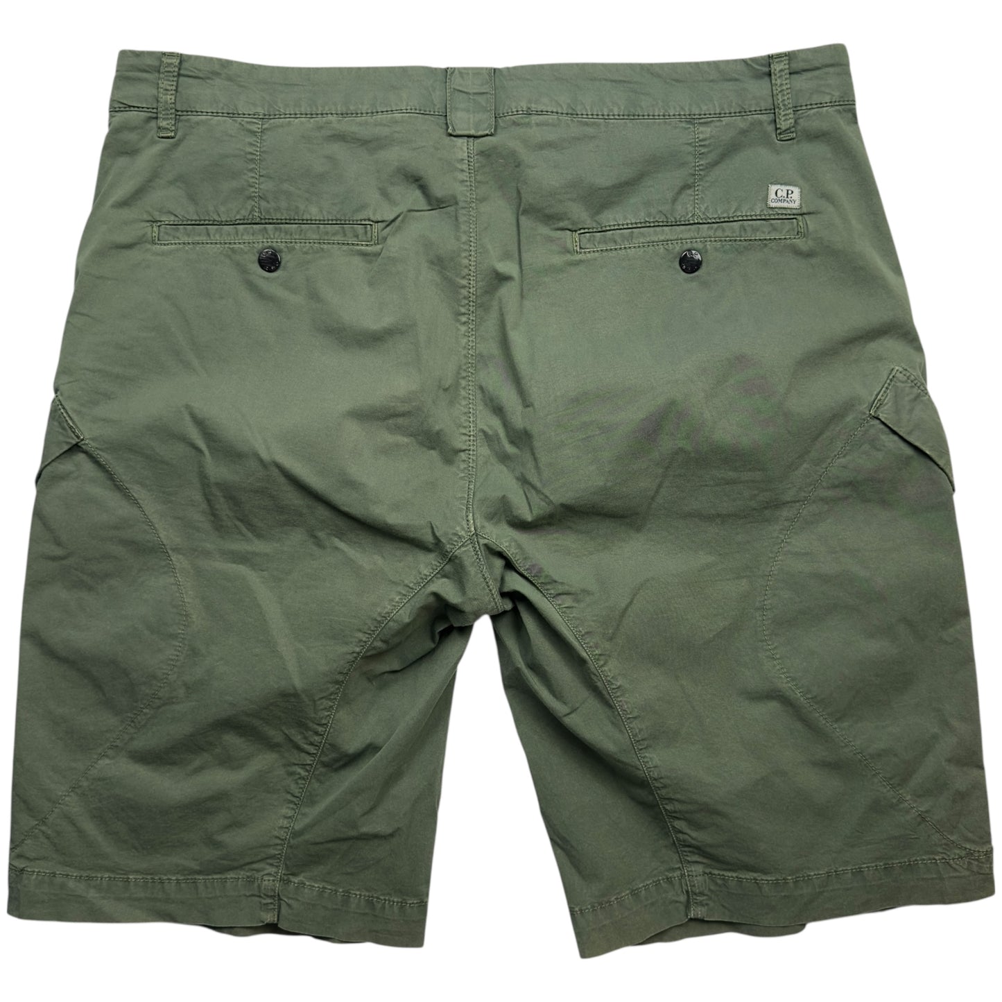 C.P. Company Cargo Shorts - Olive Green