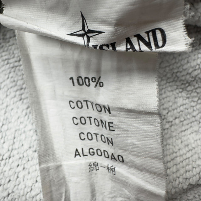 A/W 12 Stone Island Two Tone Raglan Sleeve Crewneck Sweater