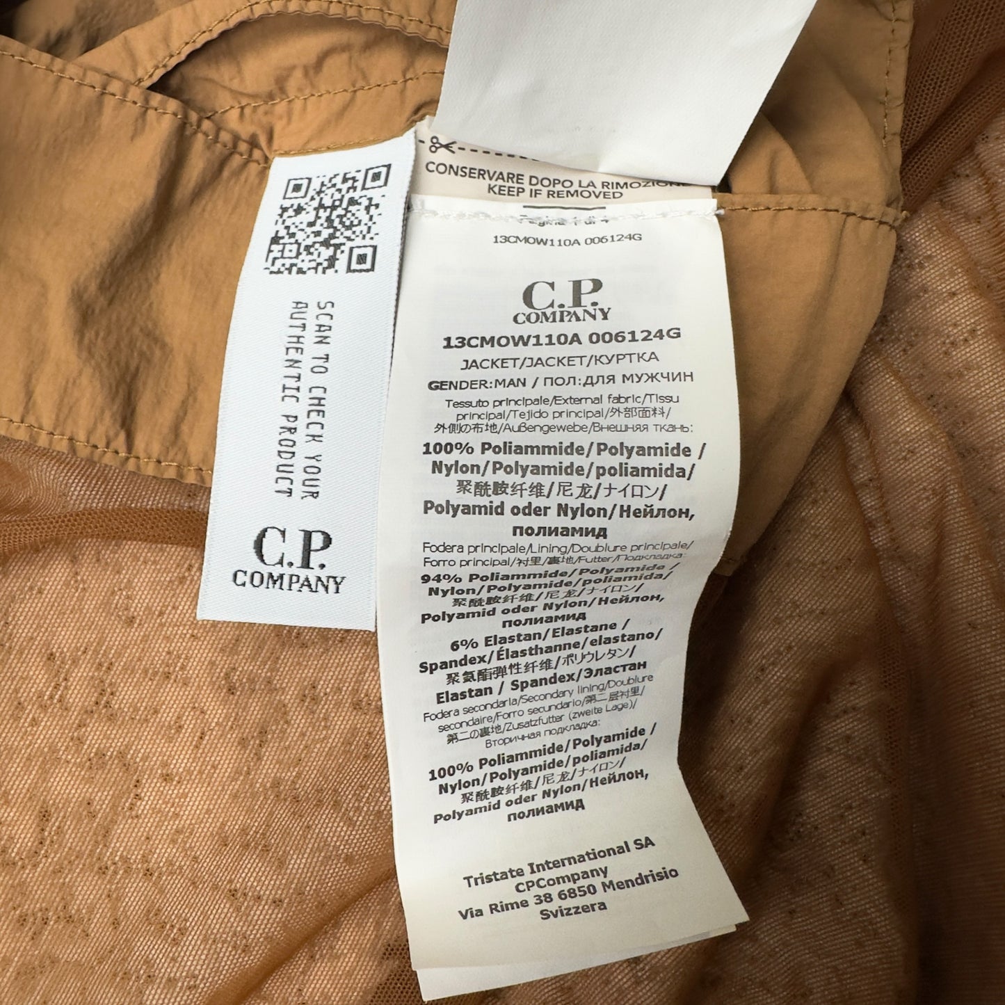 C.P. Company GDP Polartec Bomber Jacket - Brown