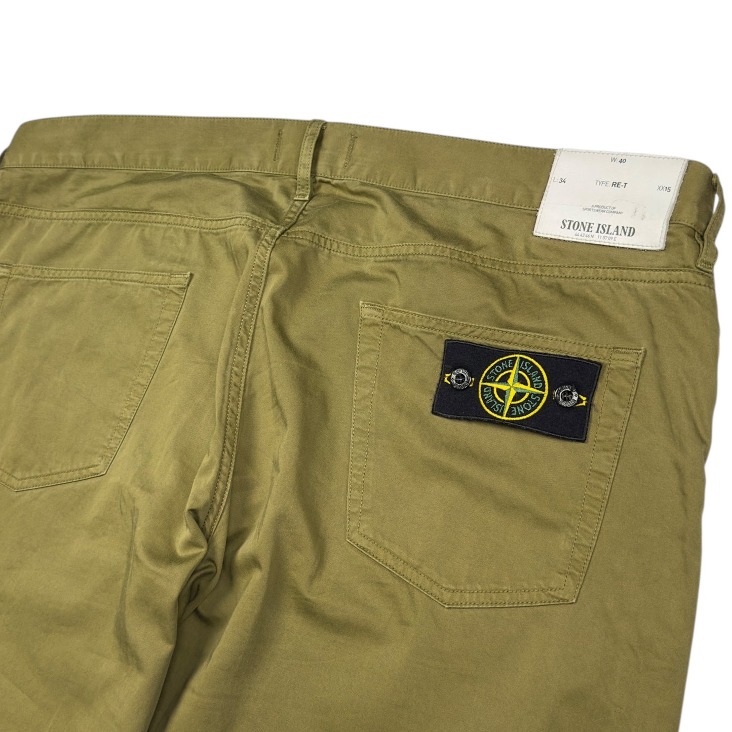 S/S 16 Stone Island Cotton Trousers - Tan