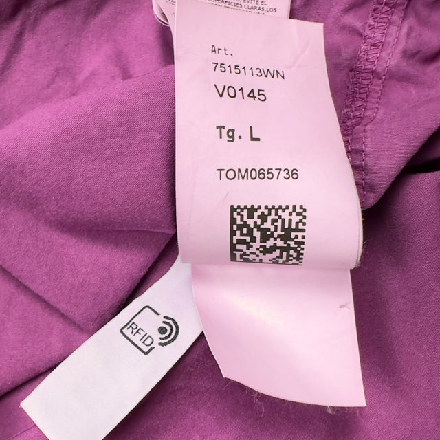 A/W 21 Stone Island Brushed Cotton Overshirt - Purple