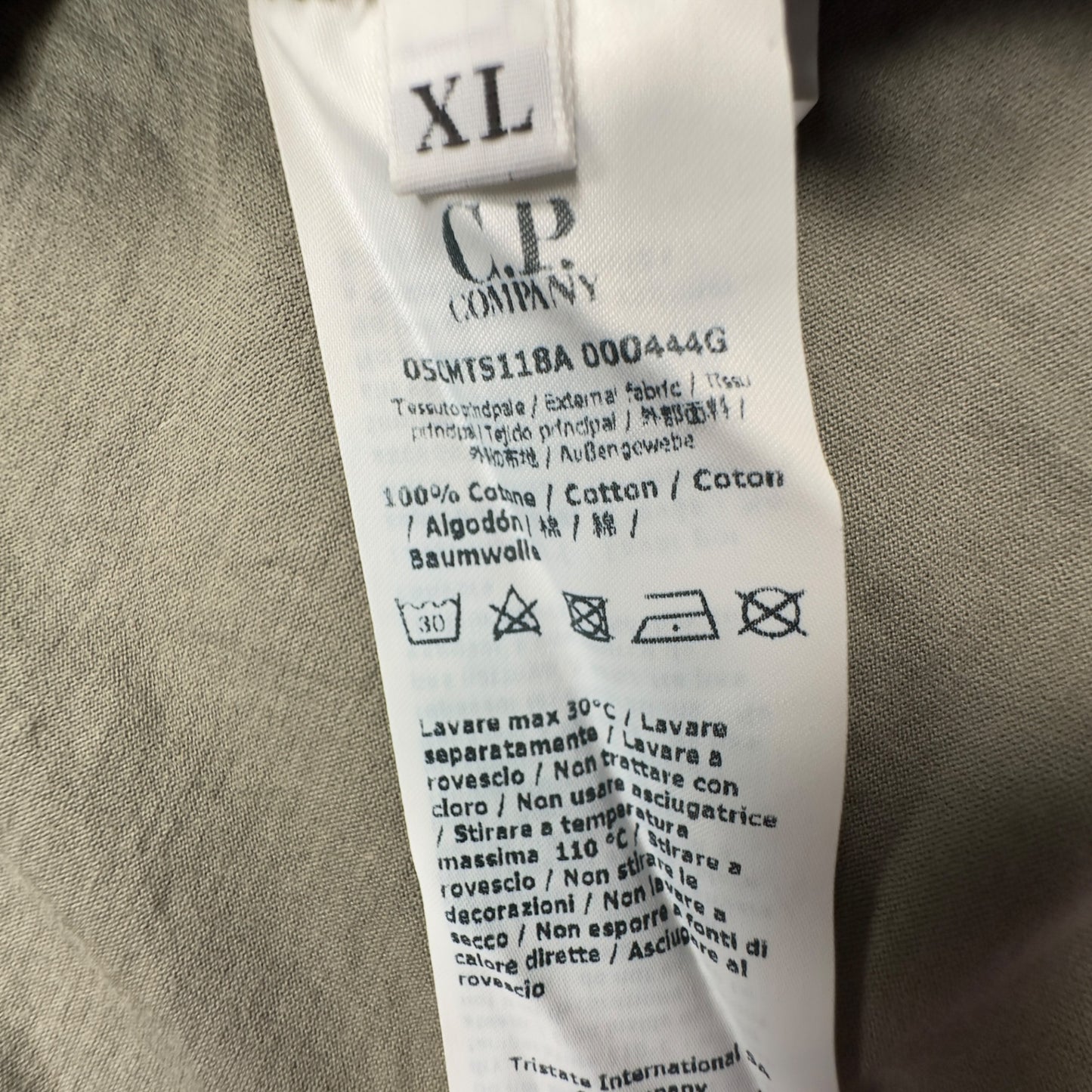 C.P. Company Mako Cotton Spellout T-Shirt