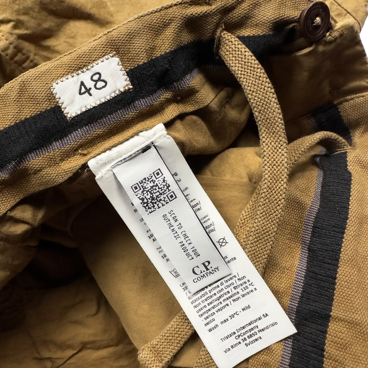 C.P. Company Ba-Tic Cargo Shorts - Tan