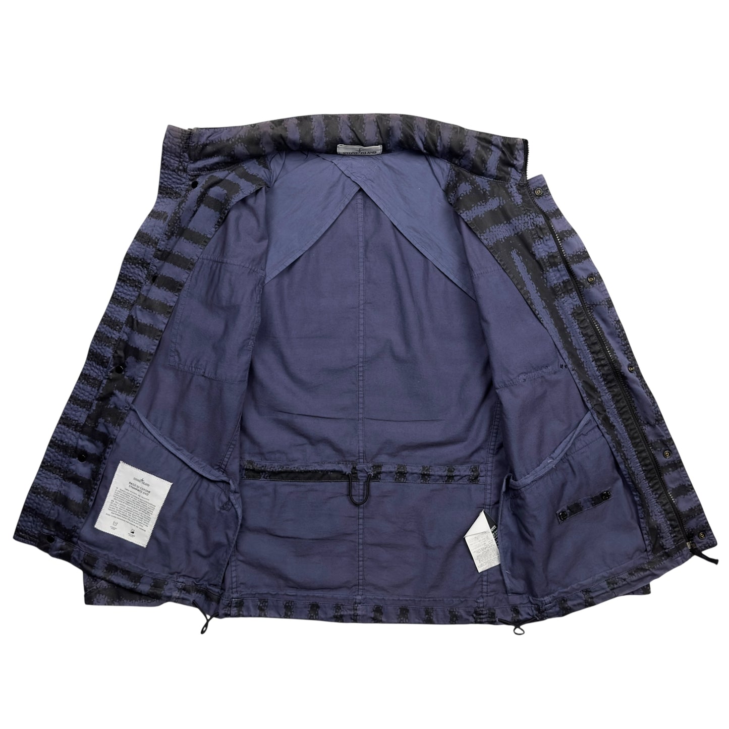 S/S 14 Stone Island Raso Di Cotone Stampato OVD Maze Camo Field Jacket