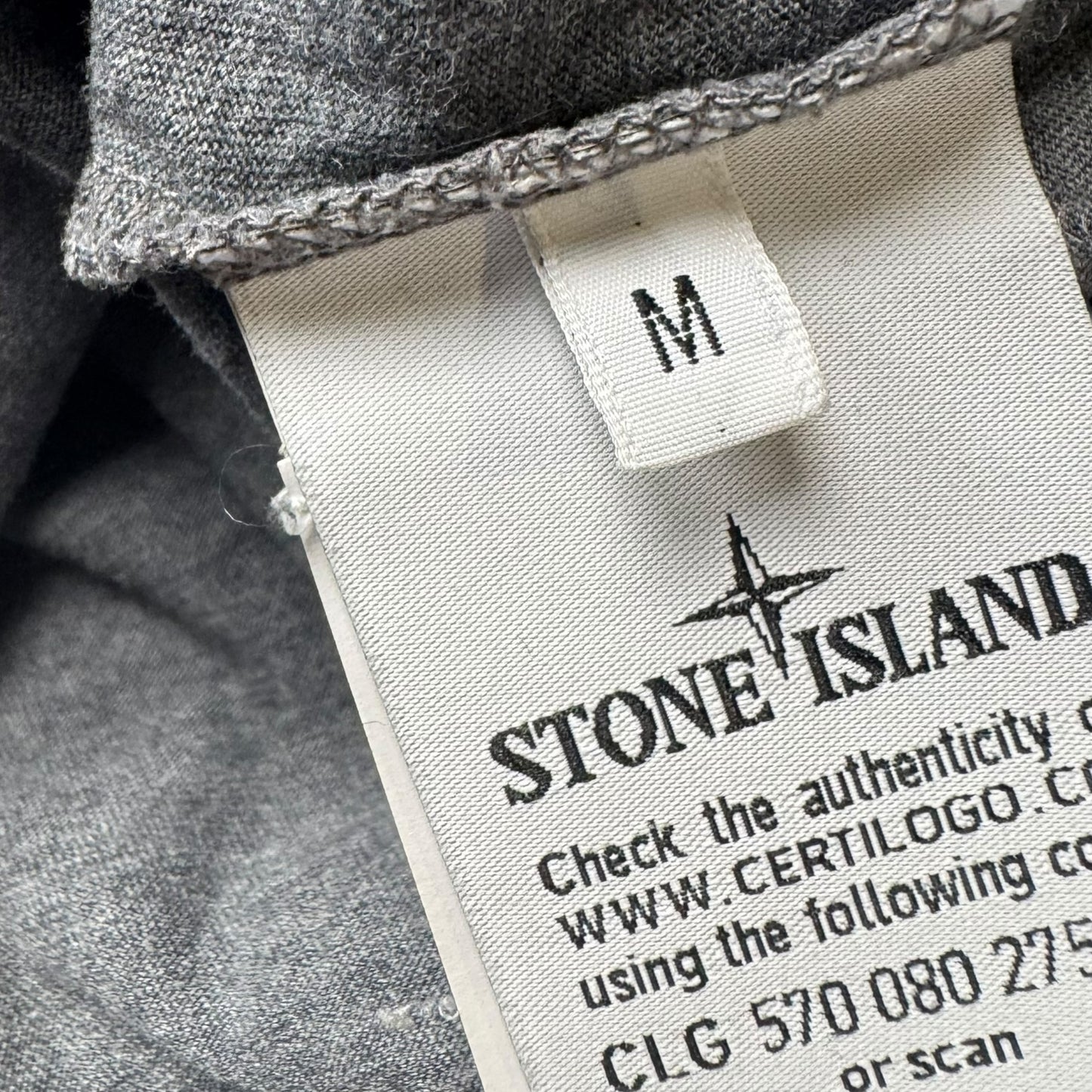 A/W 20 Stone Island Patch T-Shirt - Dark Grey