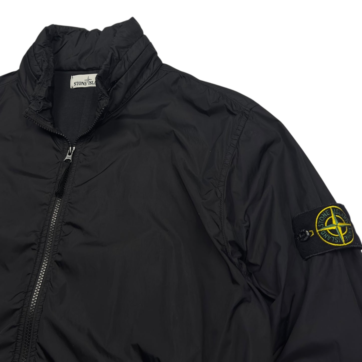 S/S 20 Stone Island Crinkle Reps NY Jacket - Black