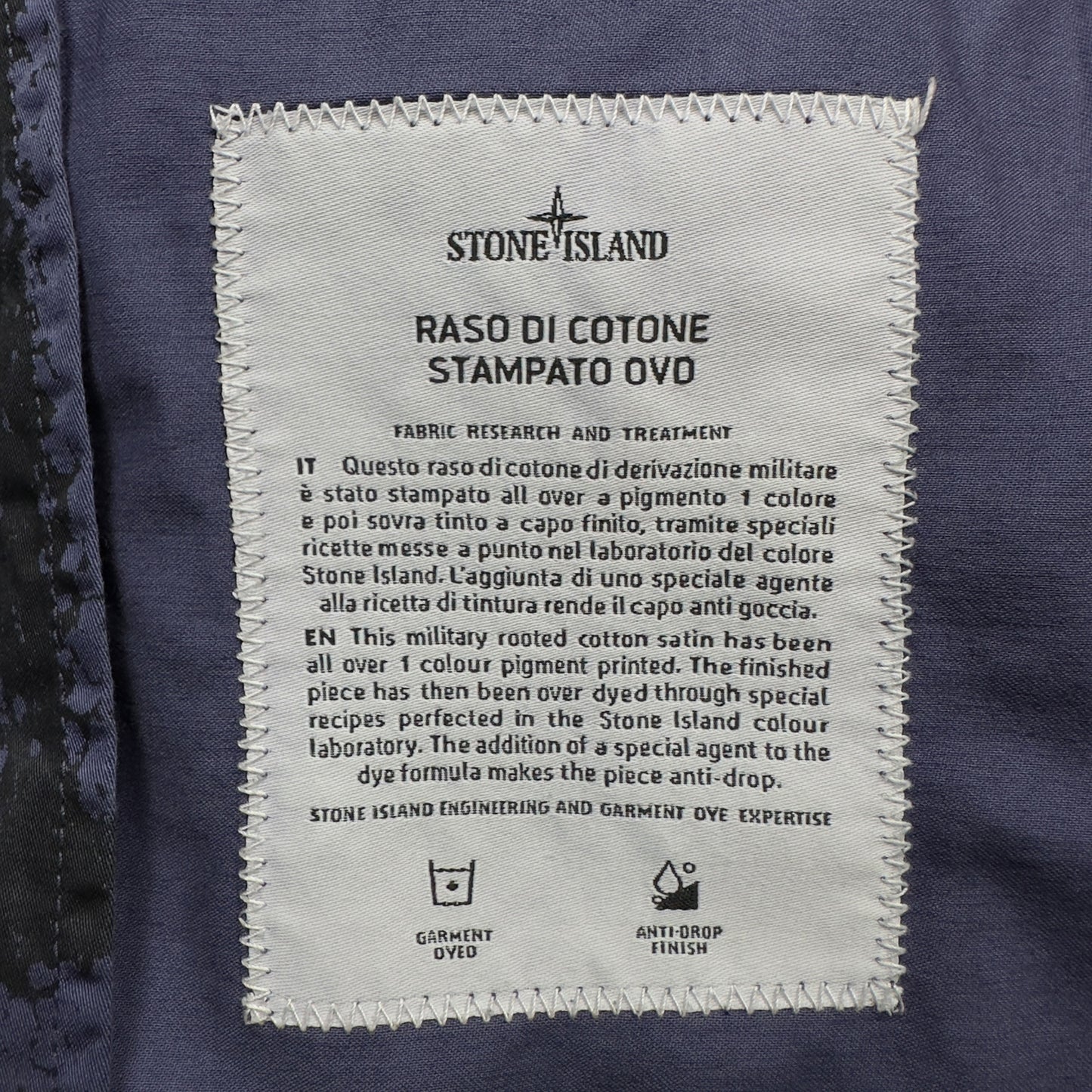 S/S 14 Stone Island Raso Di Cotone Stampato OVD Maze Camo Field Jacket