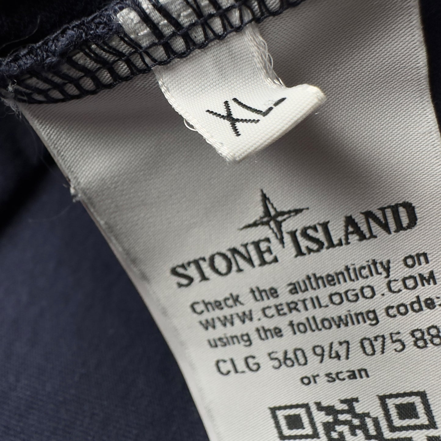 S/S 16 Stone Island Long Sleeve Top - Navy