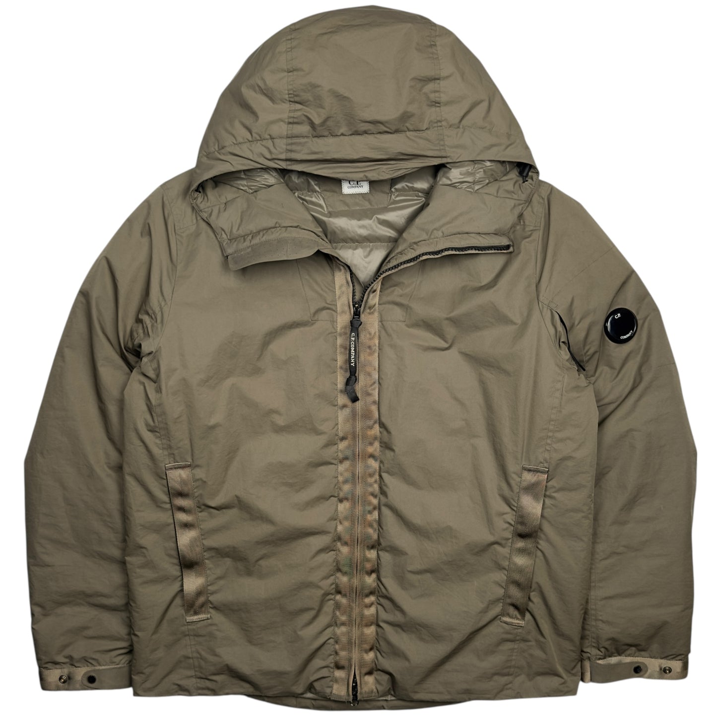 C.P. Company Micro M Down Jacket - Khaki