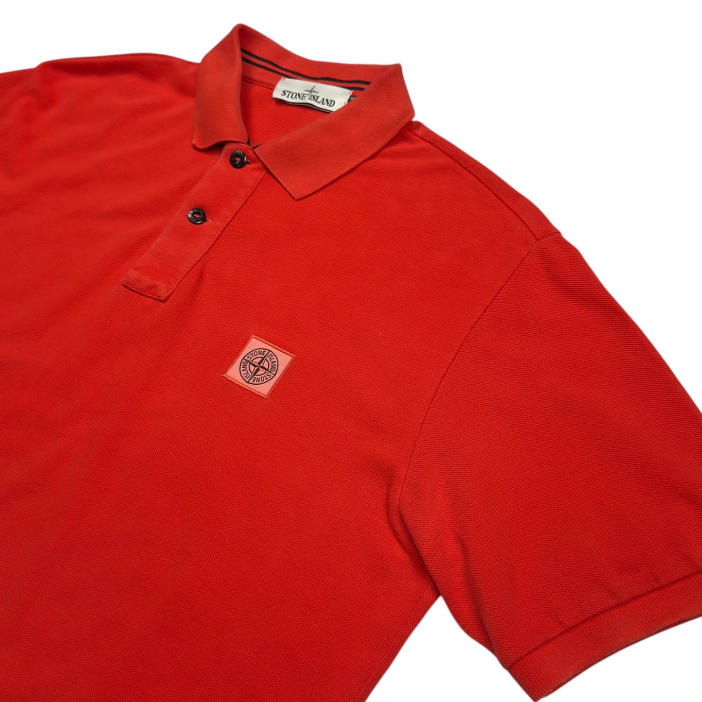 S/S 15 Stone Island Regular Fit Polo Shirt - Red
