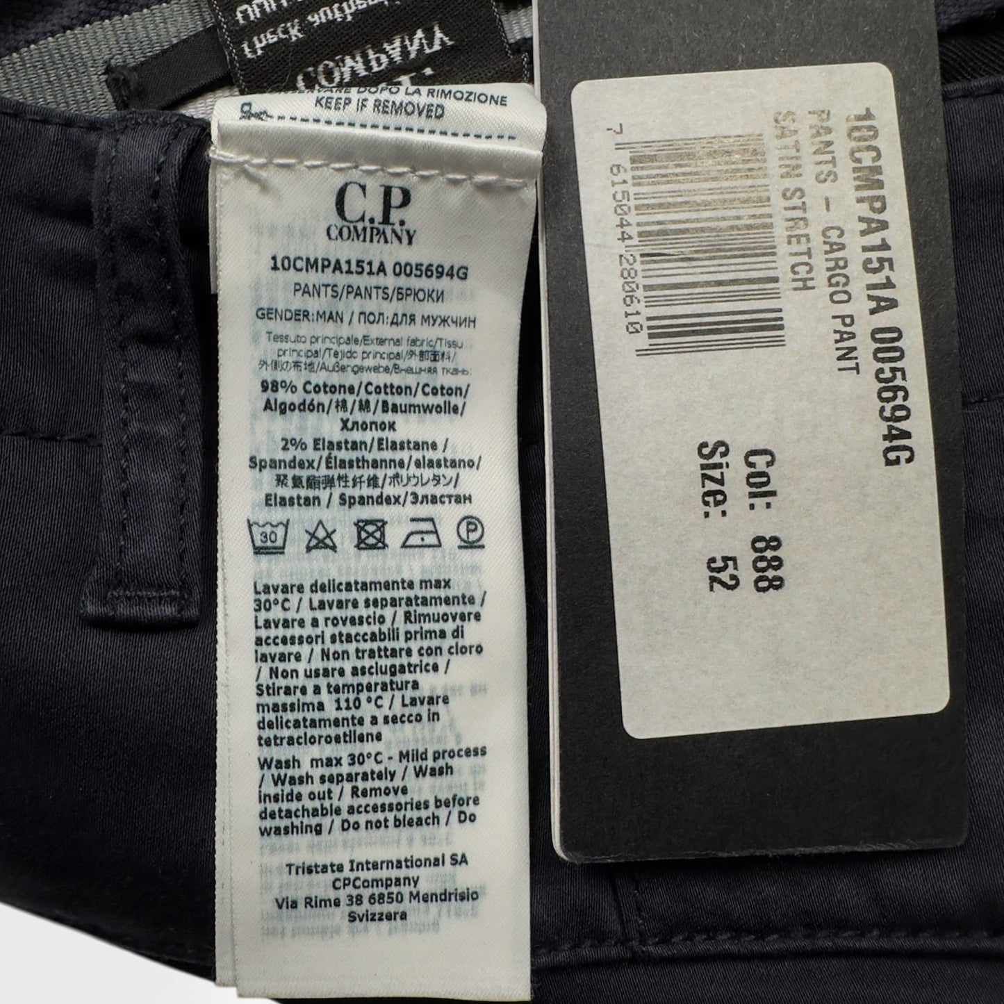 C.P. Company Cargo Trousers - Navy
