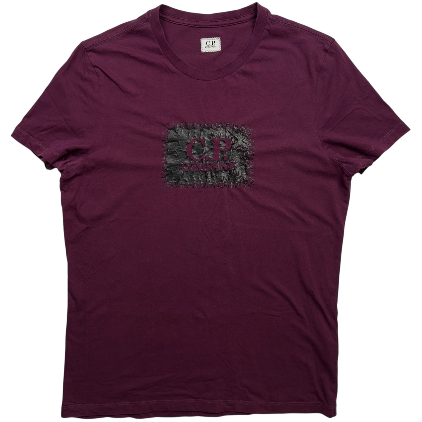C.P. Company Big Stitch Logo T-Shirt - Purple