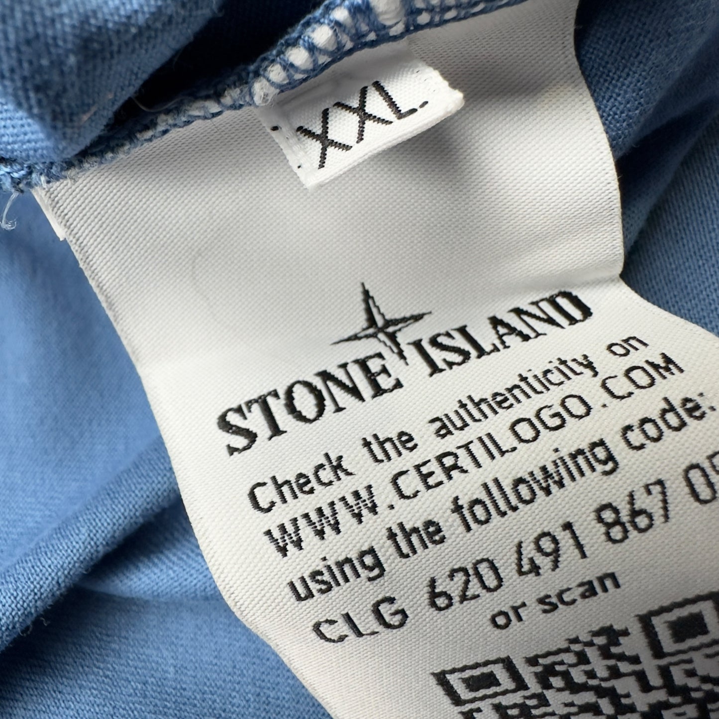 Stone Island Patch T-Shirt - Blue