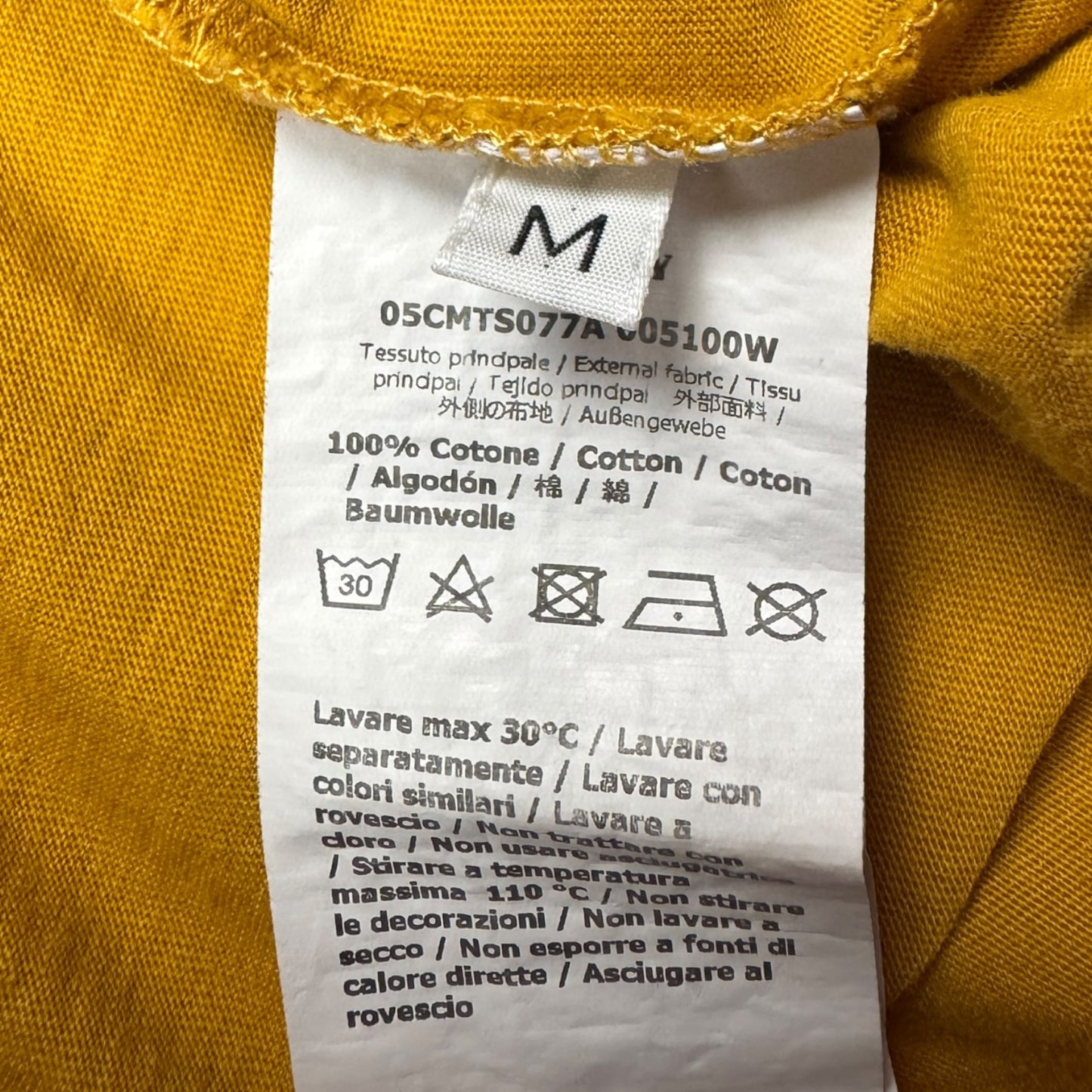 C.P. Company Big Stitch Logo T-Shirt - Orange