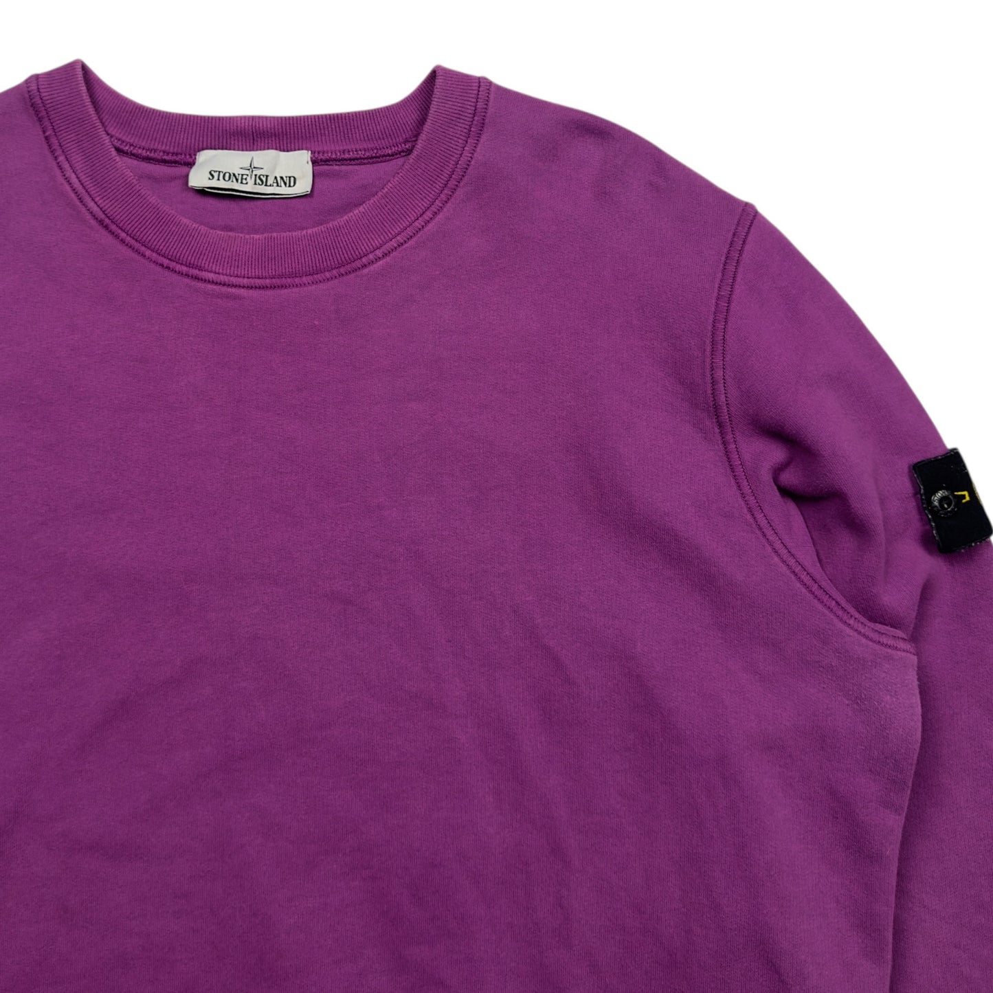 A/W 21 Stone Island Crewneck Sweater - Purple