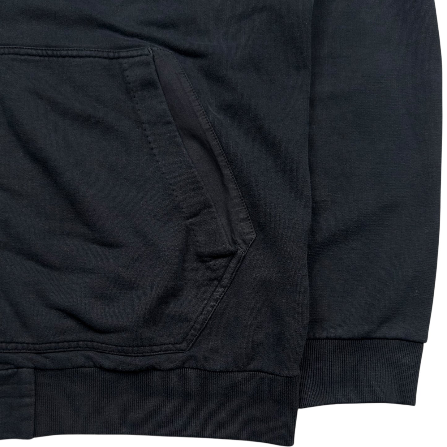 A/W 14 Stone Island Patch Full Zip Hoodie - Navy