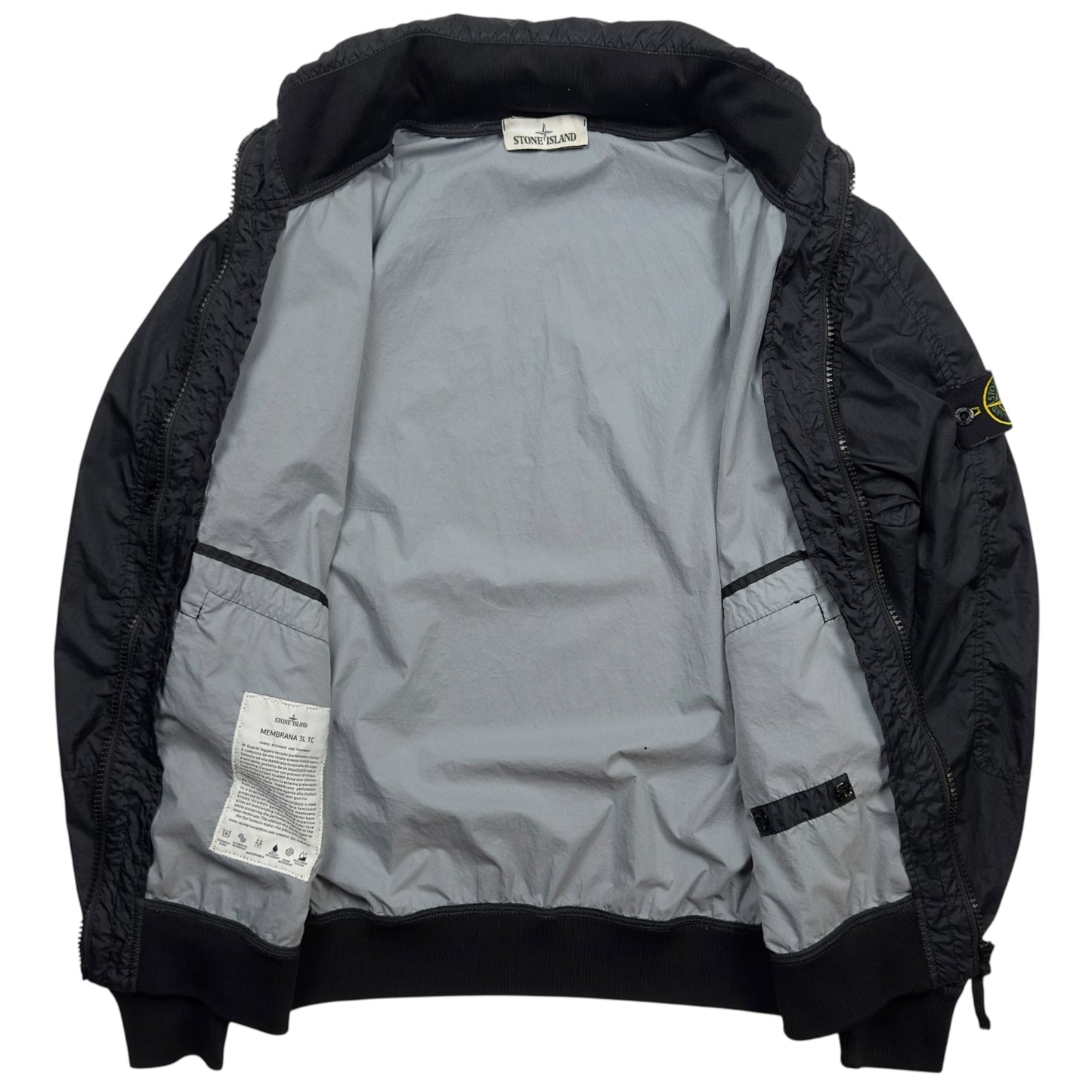 S/S 18 Stone Island Membrana 3L TC - Black