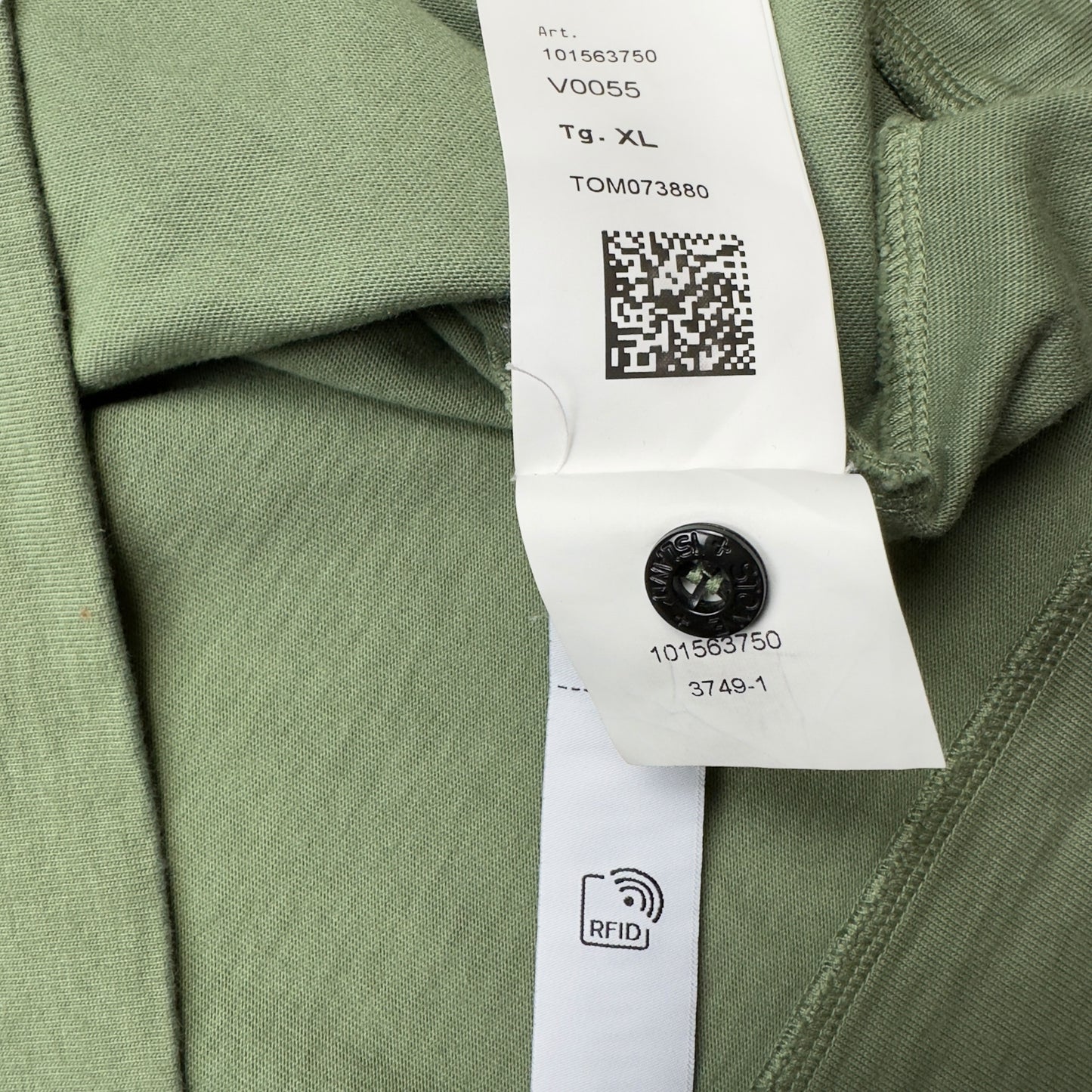 Stone Island Lightweight Cotton Sweater - Sage Green