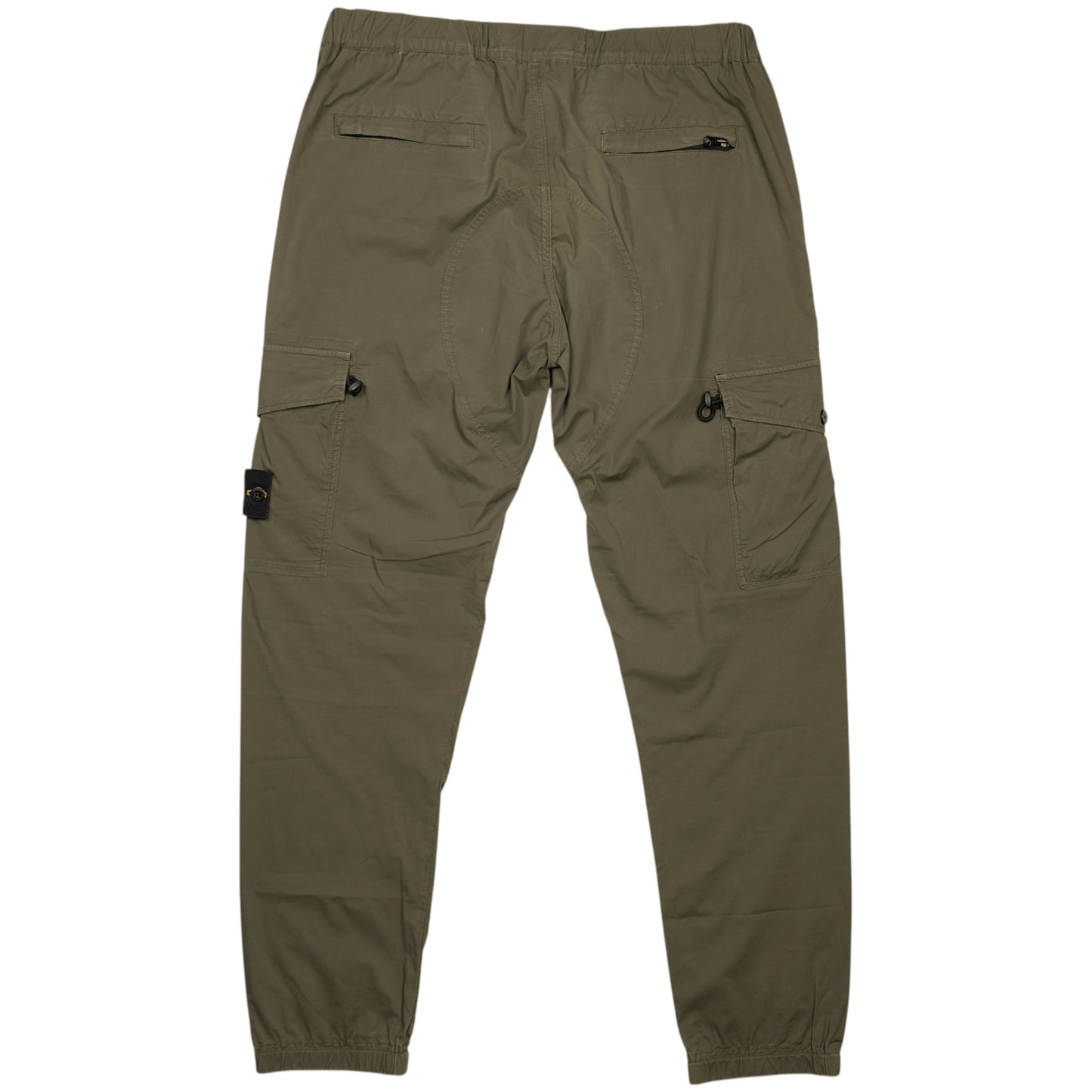 S/S 18 Stone Island Cotton Cargo Trousers - Khaki