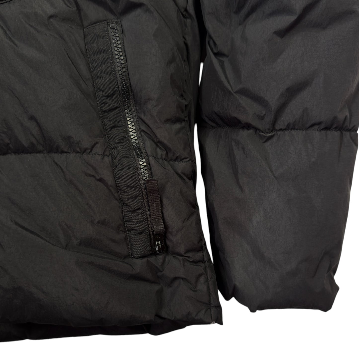 A/W 17 Stone Island Crinkle Reps NY Down Puffer Jacket - Black