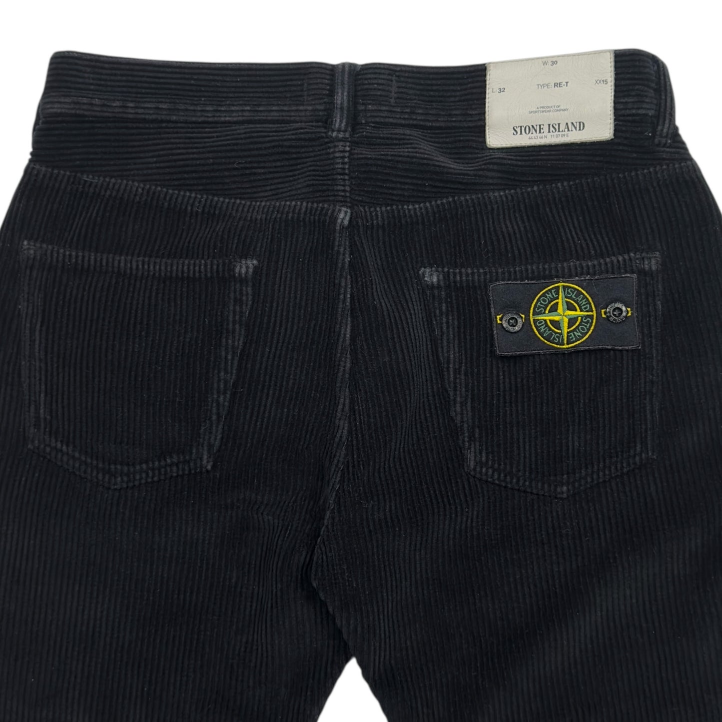 A/W 18 Stone Island Corduroy Trousers - Black
