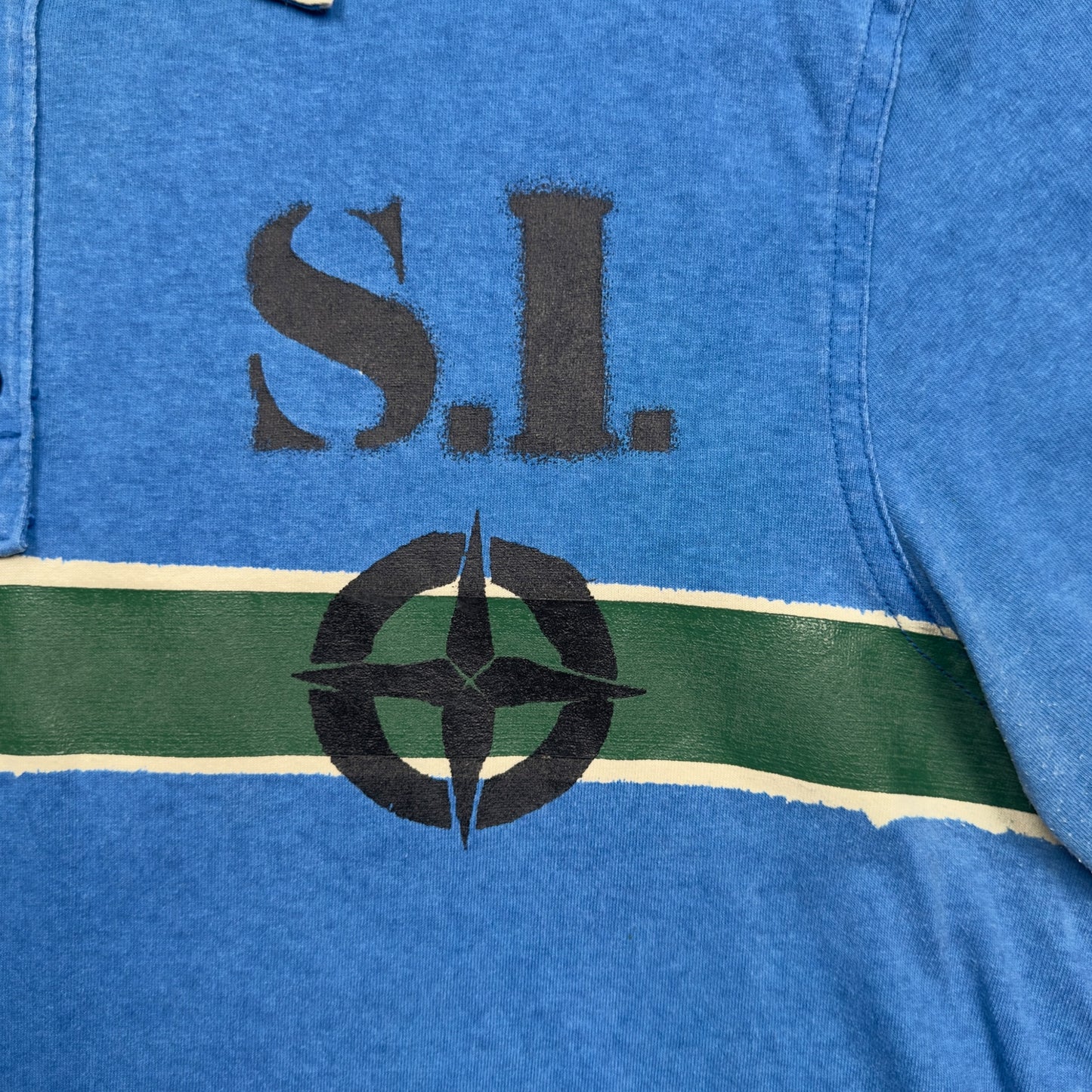 S/S 06 Stone Island Polo Shirt - Blue