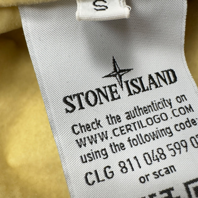 A/W 19 Stone Island Lamy Flock Jacket - Yellow