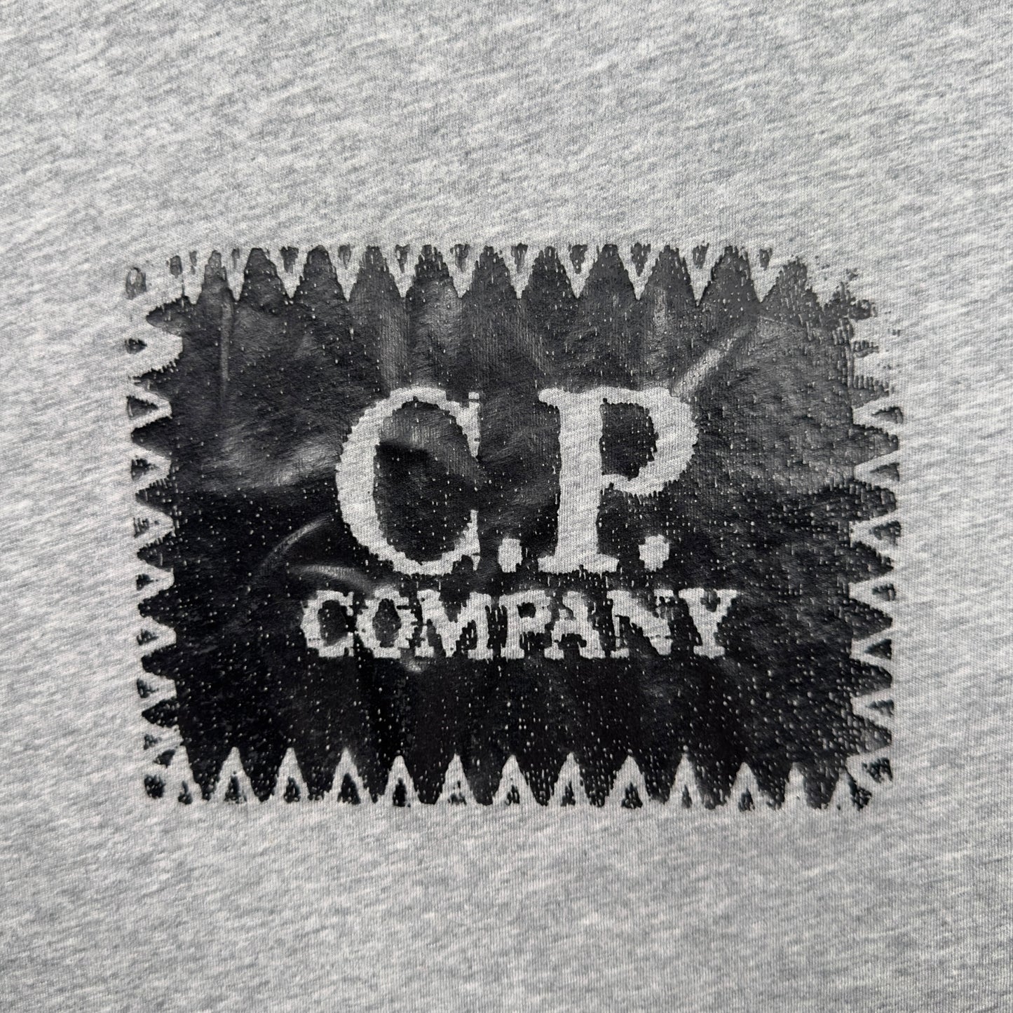 C.P. Company Big Stitch Logo T-Shirt - Grey