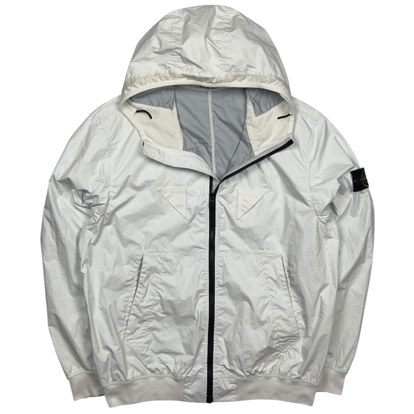 S/S 23 Stone Island Membrana 3L TC Jacket - White
