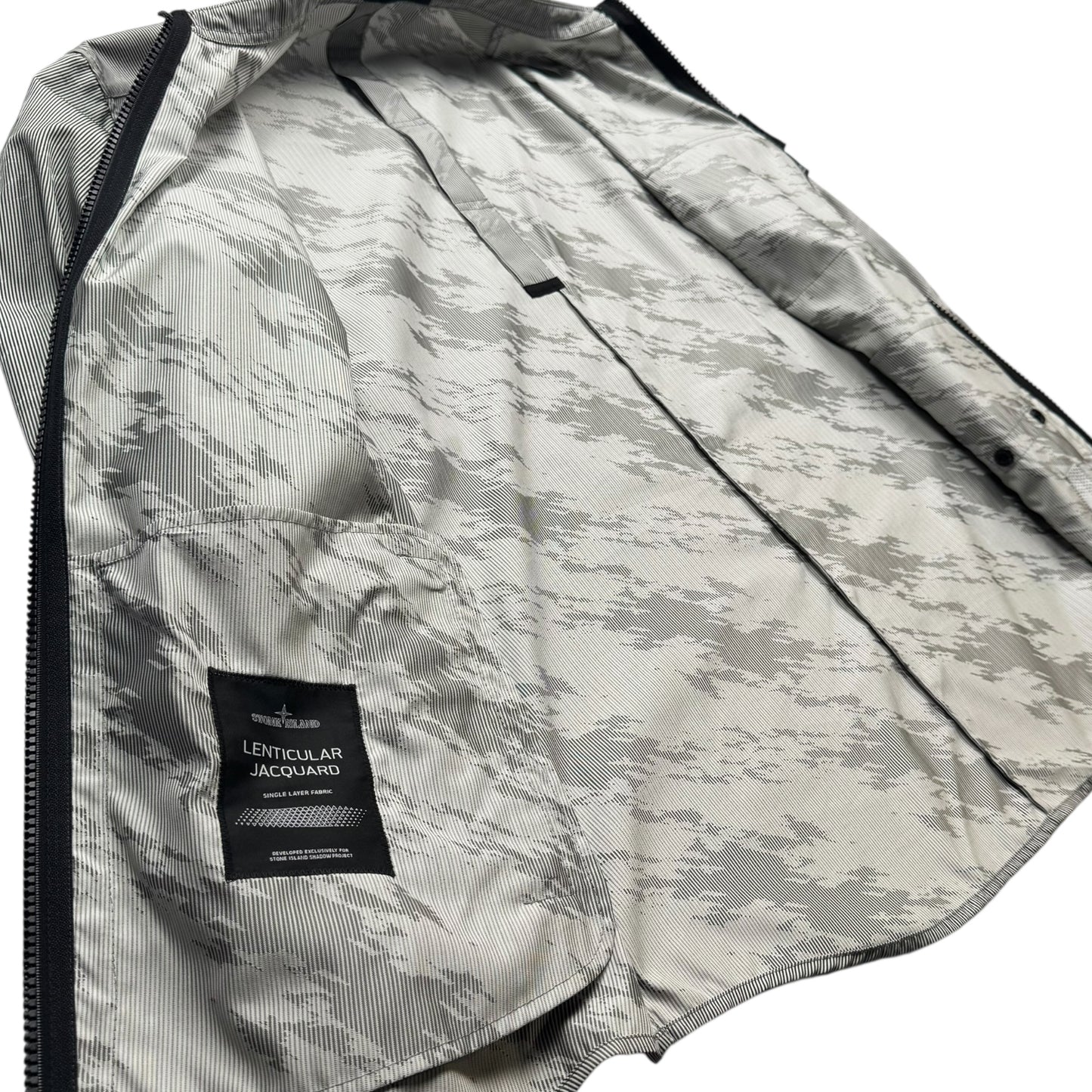 S/S 19 Stone Island Shadow Project Lenticular Jacquard