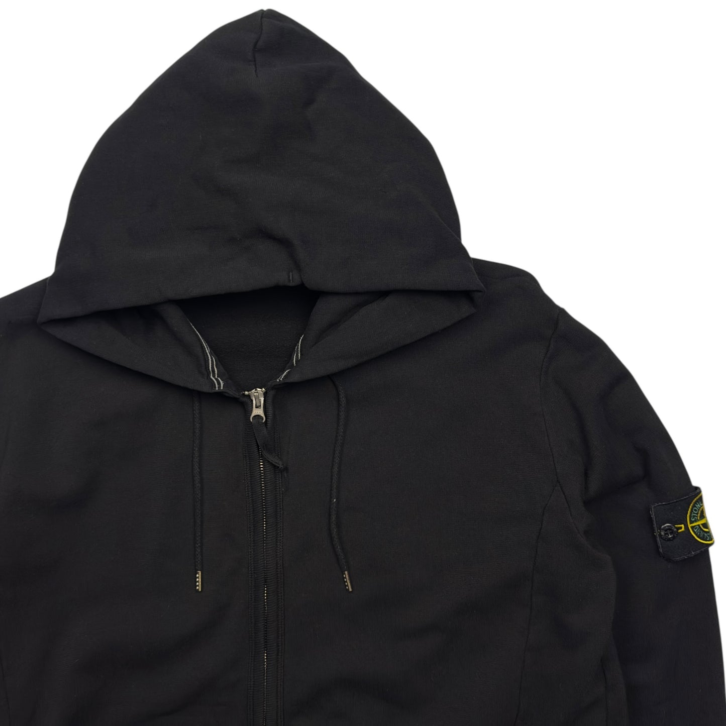 A/W 10 Stone Island Full Zip Hoodie - Black