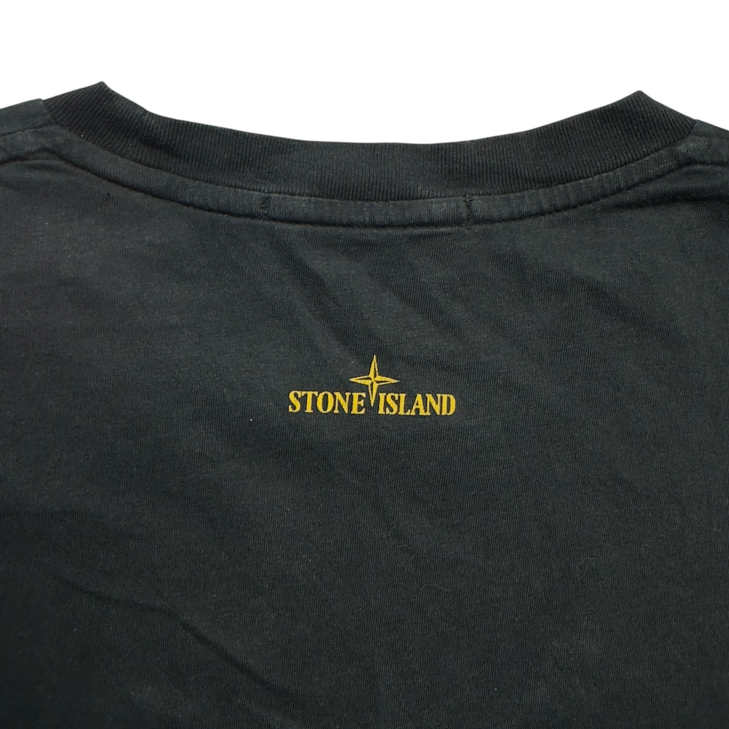 S/S 12 Stone Island Compass Logo T-Shirt - Black