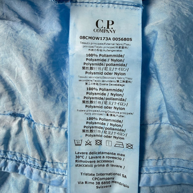 C.P. Company M.T.t.N. Internally Coloured Envelope La Mille Goggle Jacket - Blue