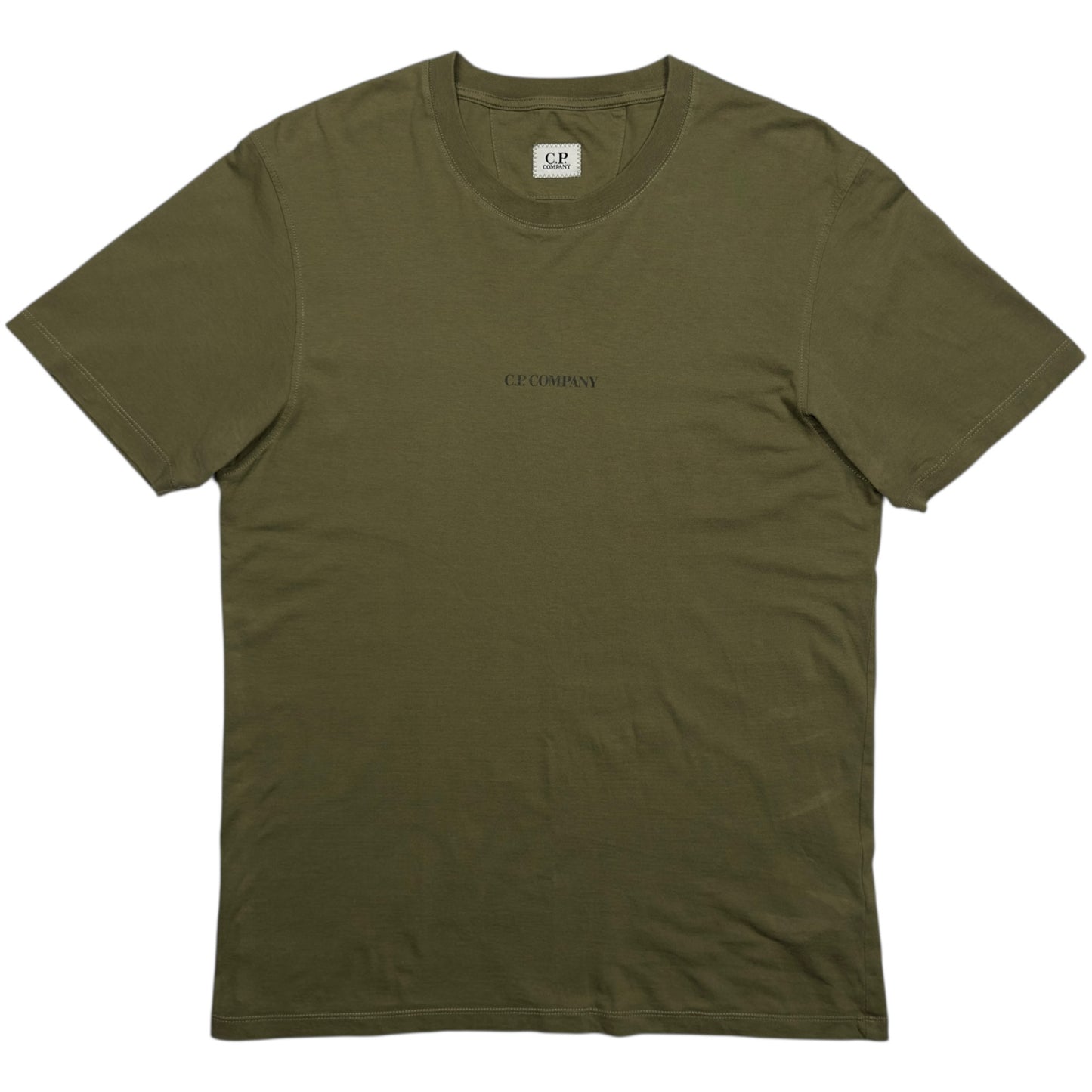 C.P. Company Spellout T-Shirt - Khaki
