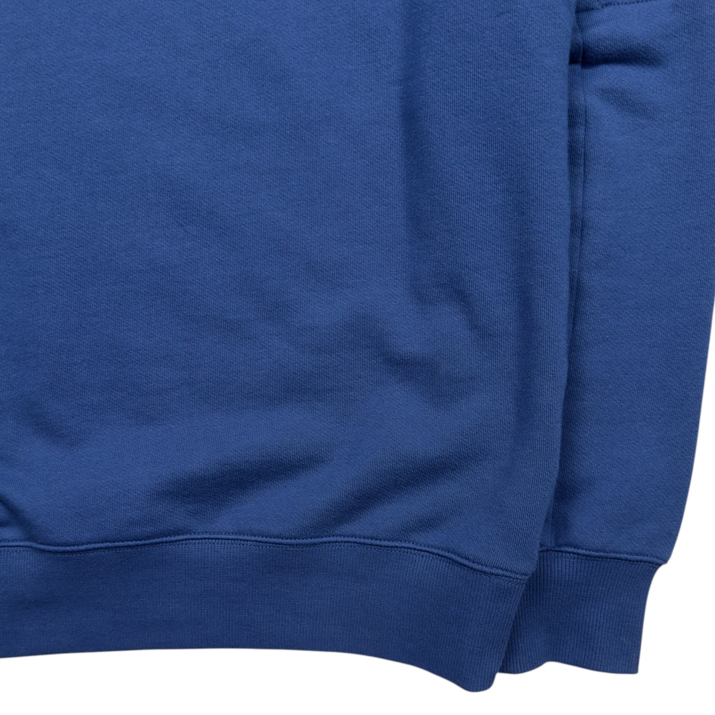 C.P. Company Diagonal Raised Fleece Crewneck Sweater - Blue